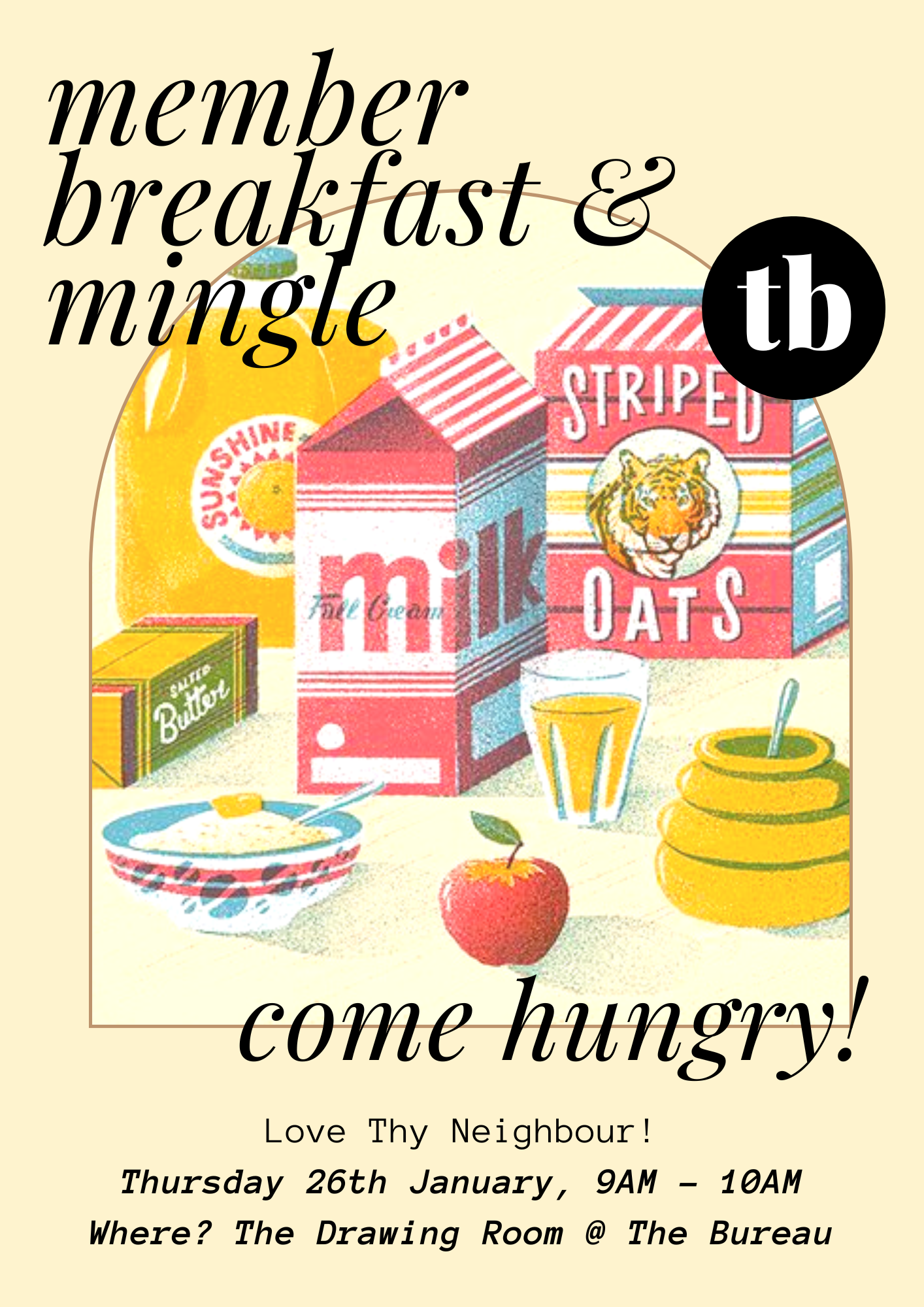 Breakfast & Mingle: Members Only!