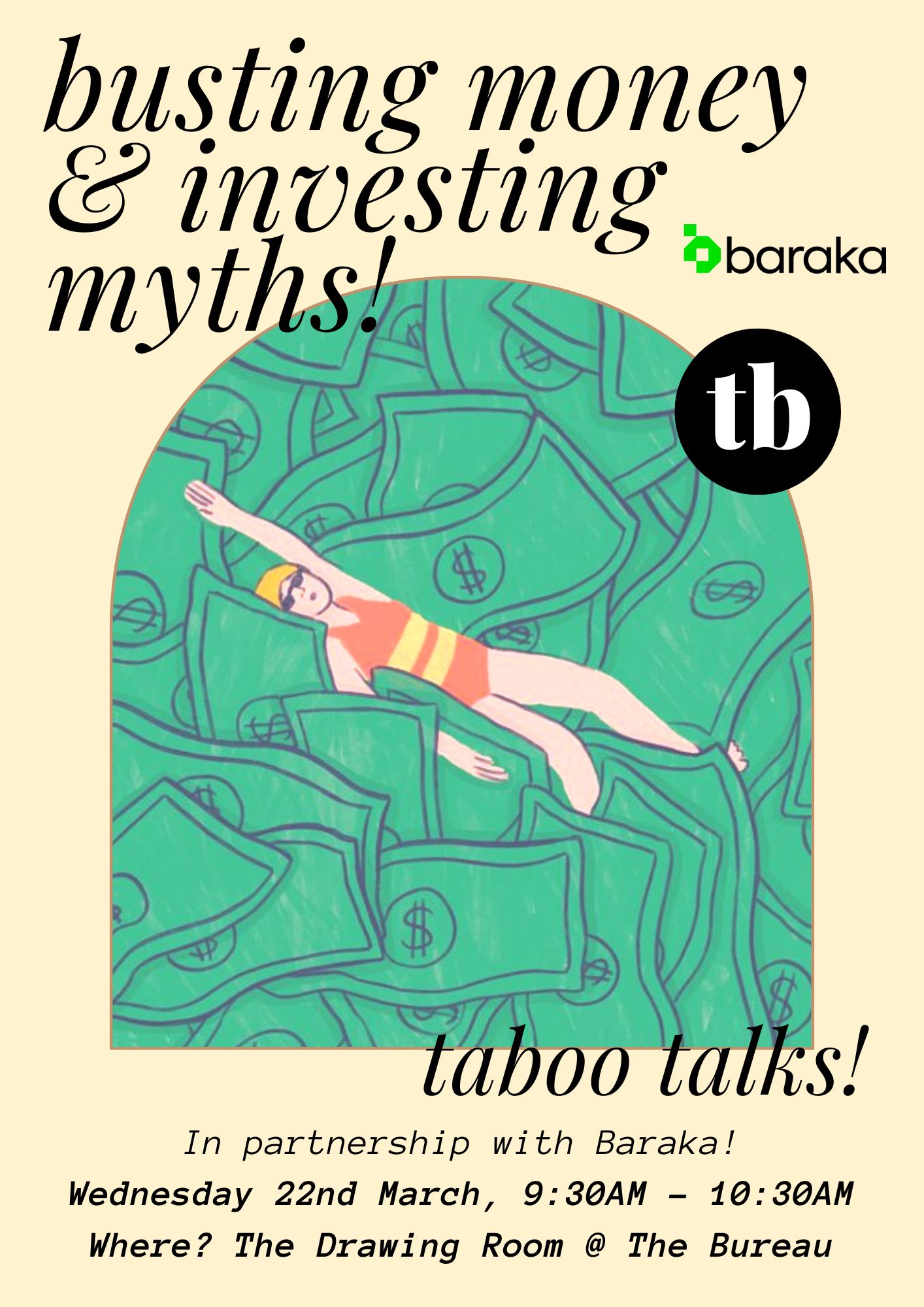 Taboo talks: Busting money & investment myths (Bureau hosted)